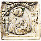 Hrad �ebr�k, Renesan�n� kachle (Anna Jagellonsk�)